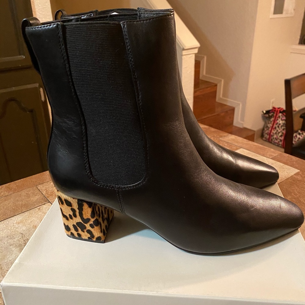 Matisse Off Duty Leopard Ankle Boots